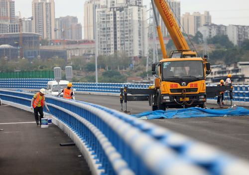 渝長復線連接道二標建設進入尾聲，實體工程本月內完工