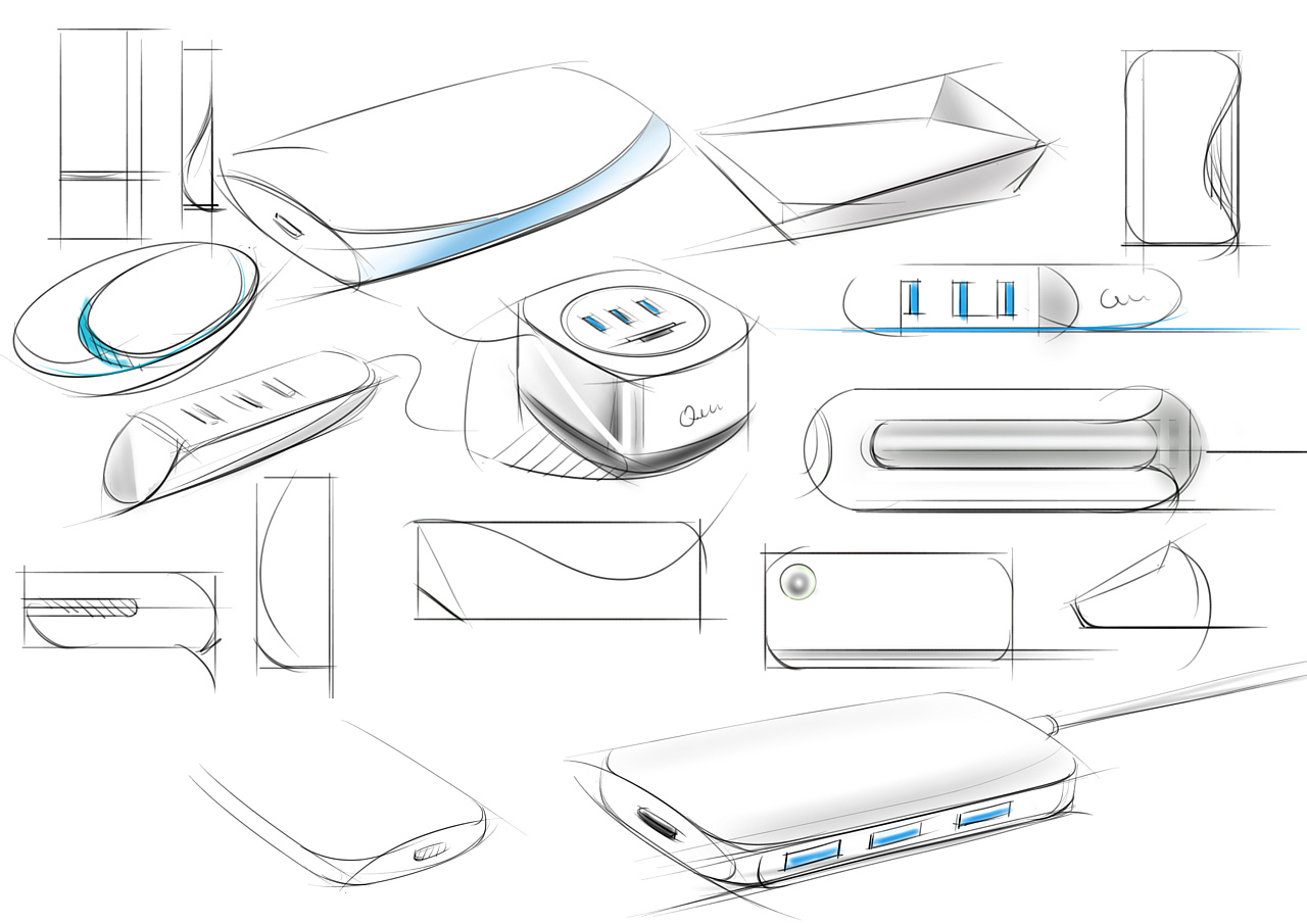 產品設計草圖整理|工業/產品|電子產品|DEVIE0901 